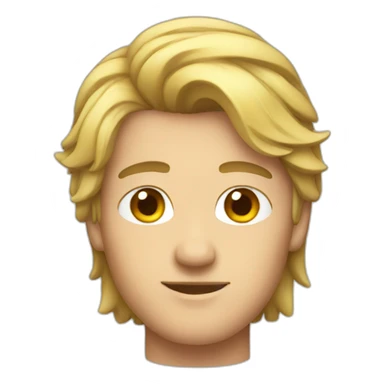 short mullet sticker