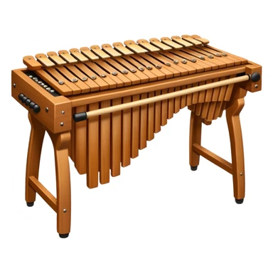 Marimba réaliste  sticker