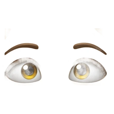 Dilated pupils sticker