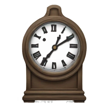 The clock and the goal
 sticker