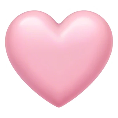 Cœur pastel rose sticker