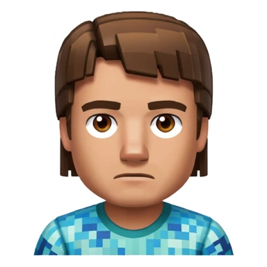 Steve from Minecraft sticker