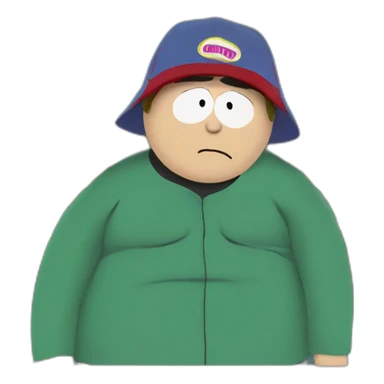 south park cartoon cartman sticker
