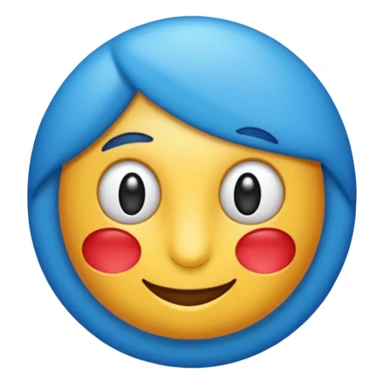 un emoji azul tipico de los numeros que diga que diga 6°2, basate en el emoji del numero 6  sticker