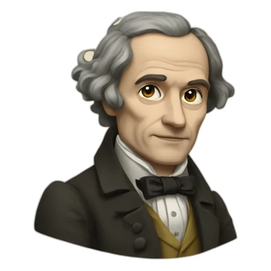 baudelaire sticker