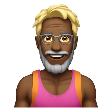 raver dad fitness  sticker
