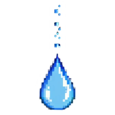water drop sticker