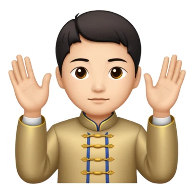 Chinese gong shou li sticker