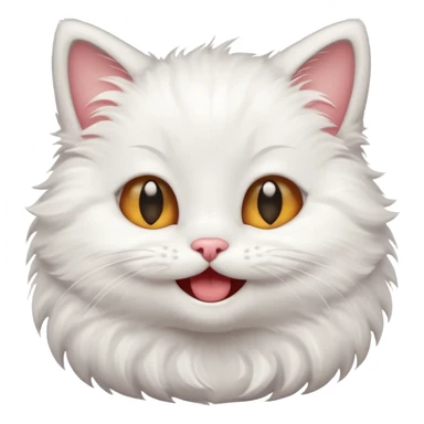 Teeny tiny Cat giggling sticker