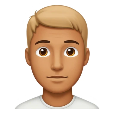 an adult male sticker