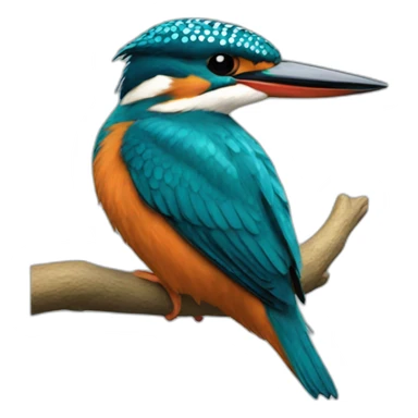 kingfisher sticker