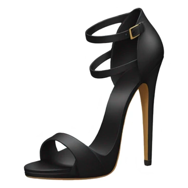 Black high heels sticker