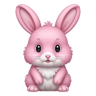 pero rosado 🐰 sticker