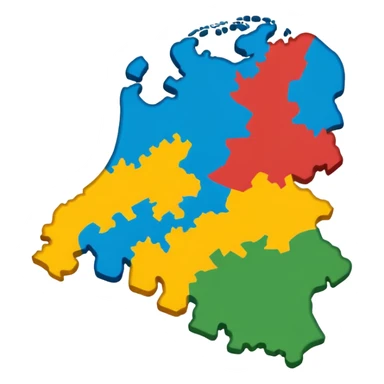 Belguim map sticker