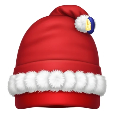 Gorro de navidad sticker