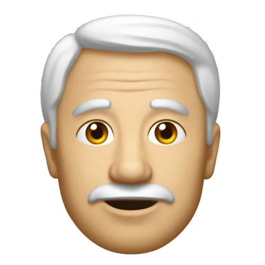 un papá pensativo sticker