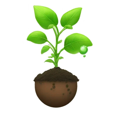 plant receiving CO2 sticker