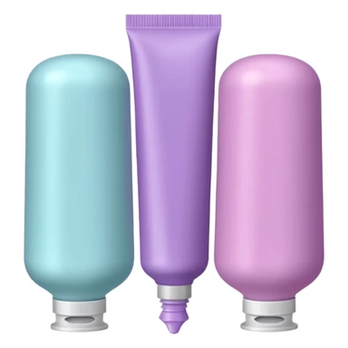 two tubes of pastel hair dye, one pink and one lilac sticker