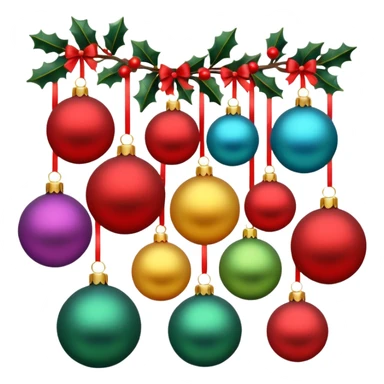 christmas work party decoration sticker