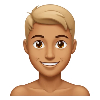 smirk flirting sticker