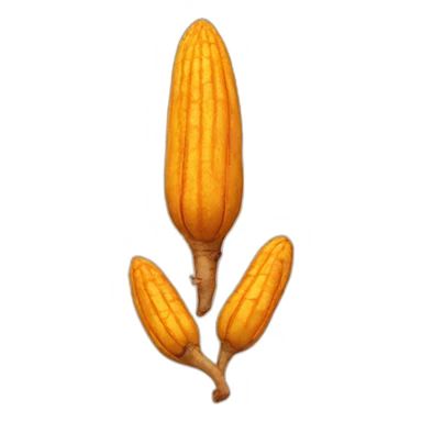 turmeric root sticker