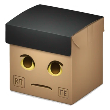 Black Box with the word RTE sticker