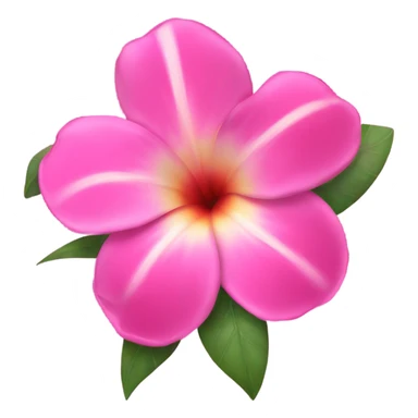Hawaiian flower that’s pink and dainty  sticker