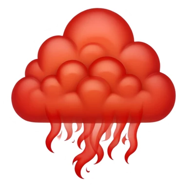 red smoke   sticker