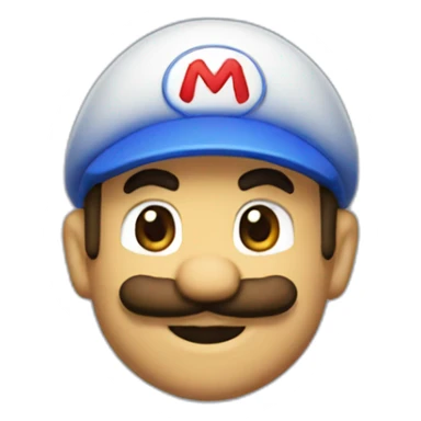 Riverside Mario sticker