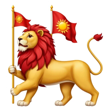 پرچم شیروخورشید ایران sticker