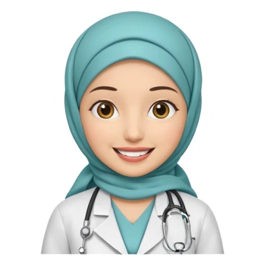 muslim women denrist sticker