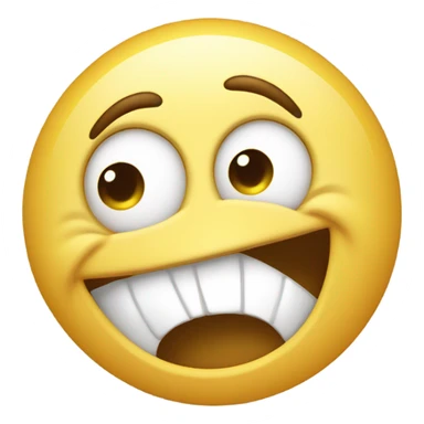 Disturbed dizzy smiley emoji sticker