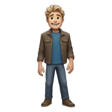 Ian From Disney's Onward sticker