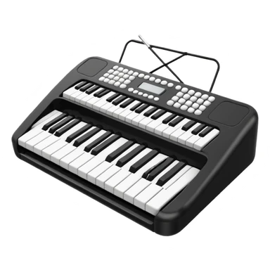 Teclado musical  sticker