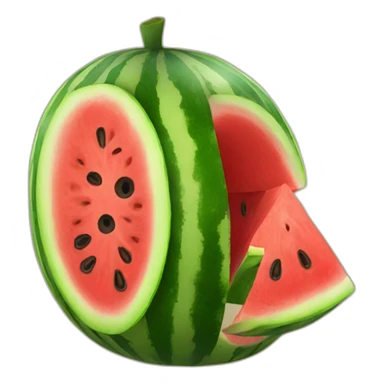 burn-watermelon sticker