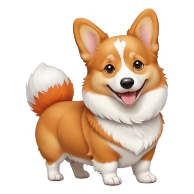 Corgi dog sticker