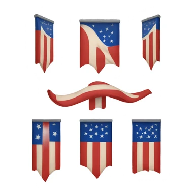 Emoji de la bandera de genero fluido sticker