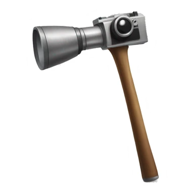 The camera has a hammer on it sticker