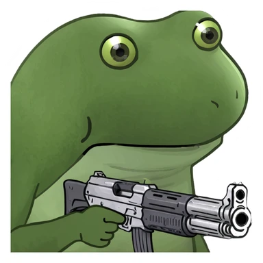 shortened Kalashnikov sticker