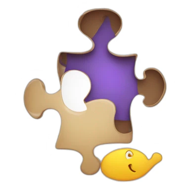 Puzzle piece sticker