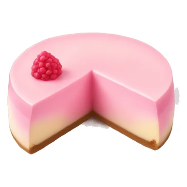 Pink cheesecake  sticker