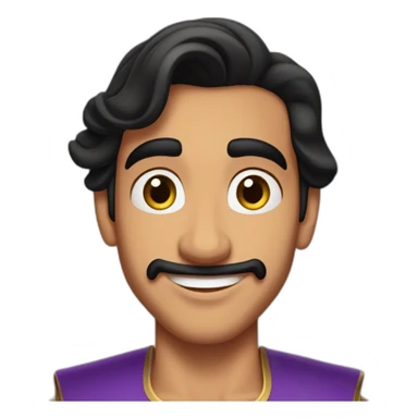 prince ali from aladdin sticker