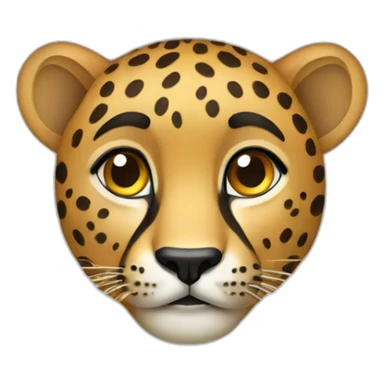 cheeta sticker