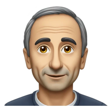 Eric zemmour saying « le grand remplacement » sticker