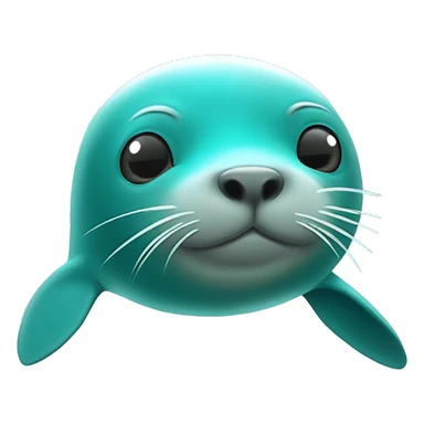 teal-coloured seal with rays of light coming out from behind sticker