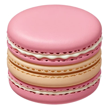 Light pink macaron sticker