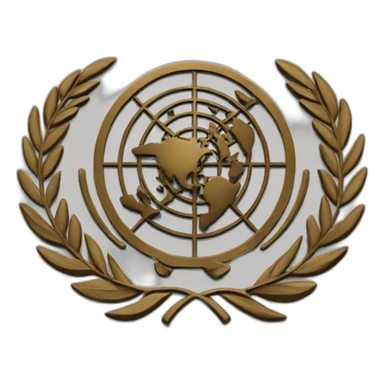 world health organization icon original sticker