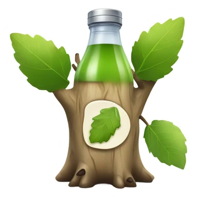 Birch tree juice sticker