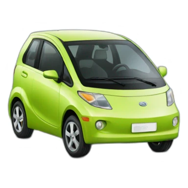 byd electro car sticker