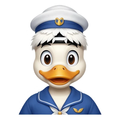 Donald Duck sticker